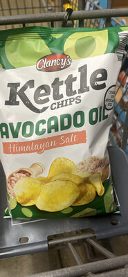 Kettle Chips Avocado Oil Himalayan Salt by Clancy's