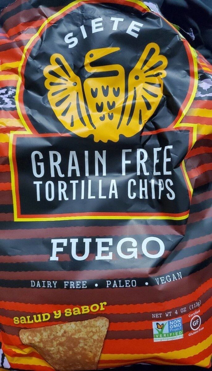 Fuego Tortilla Chips by Siete - Tier A kids snack