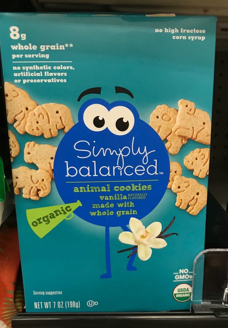Simply balanced, animal cookies, vanilla by Simply Balanced - Tier E kids snack