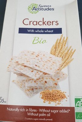 Crackers Bio by Saveurs attitudes - Tier E kids snack