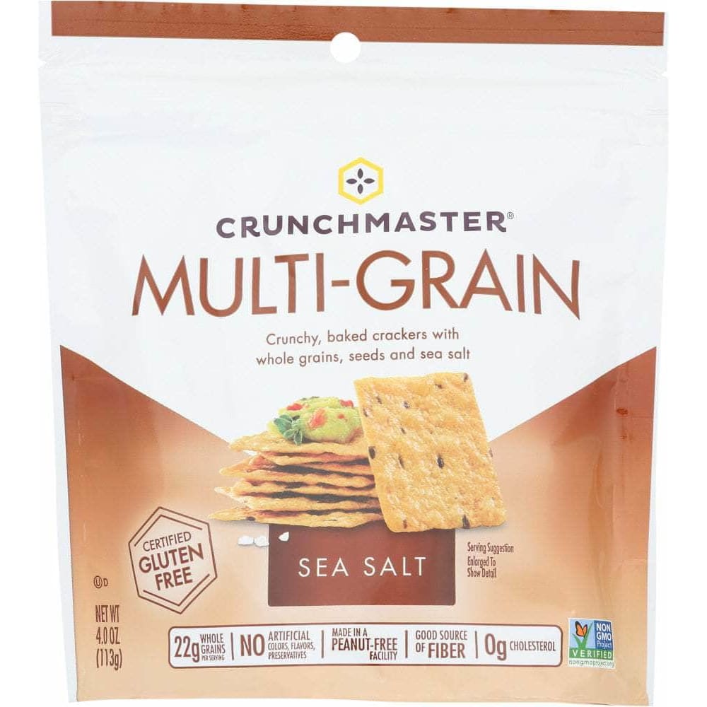 Multi-Grain Sea Salt Crackers by Crunch Master - Tier A kids snack
