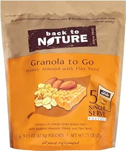 Honey Almond Granola by Back to Nature - Tier E kids snack