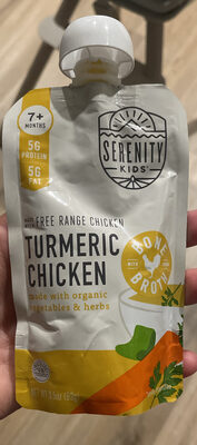 Turmeric Chicken by Serenity Kids - Tier B kids snack