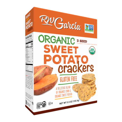 Sweet potato crackers by RW Garcia - Tier B kids snack