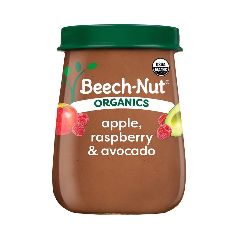Beech-Nut Non-GMO Organics Apple Raspberries & Avocado Baby Food Jar by Beech-Nut - Tier B kids snack