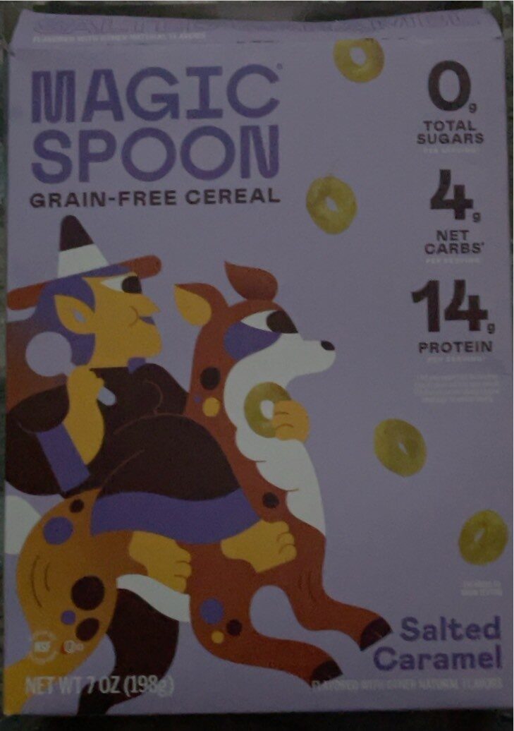 Salted Caramel Cereal by Magic Spoon - Tier A kids snack
