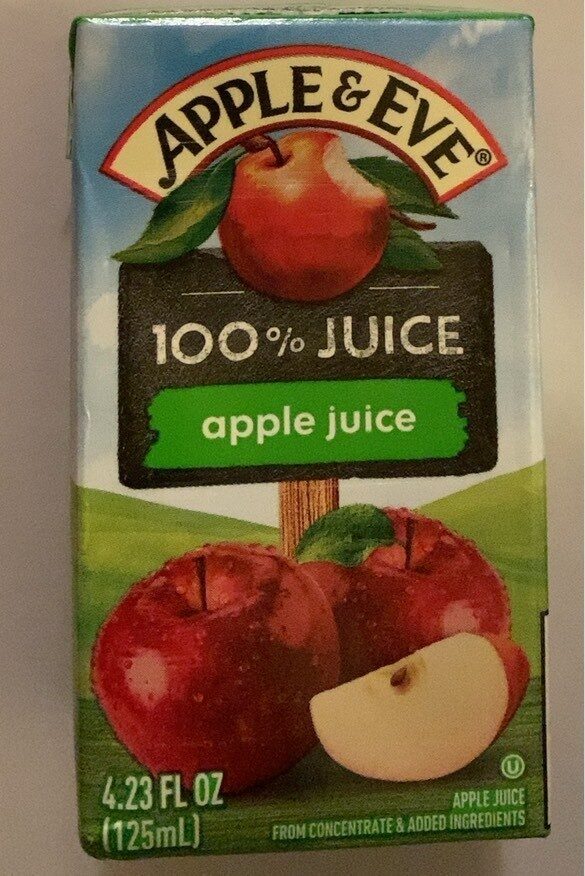 Apple Juice From Concentrate by Apple & Eve - Tier B kids snack