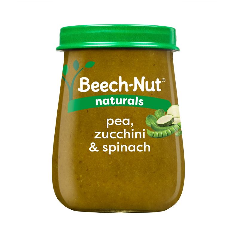 Beech-Nut Non-GMO Naturals Spinach, Zucchini & Peas Baby Food Jar by Beech-Nut - Tier B kids snack