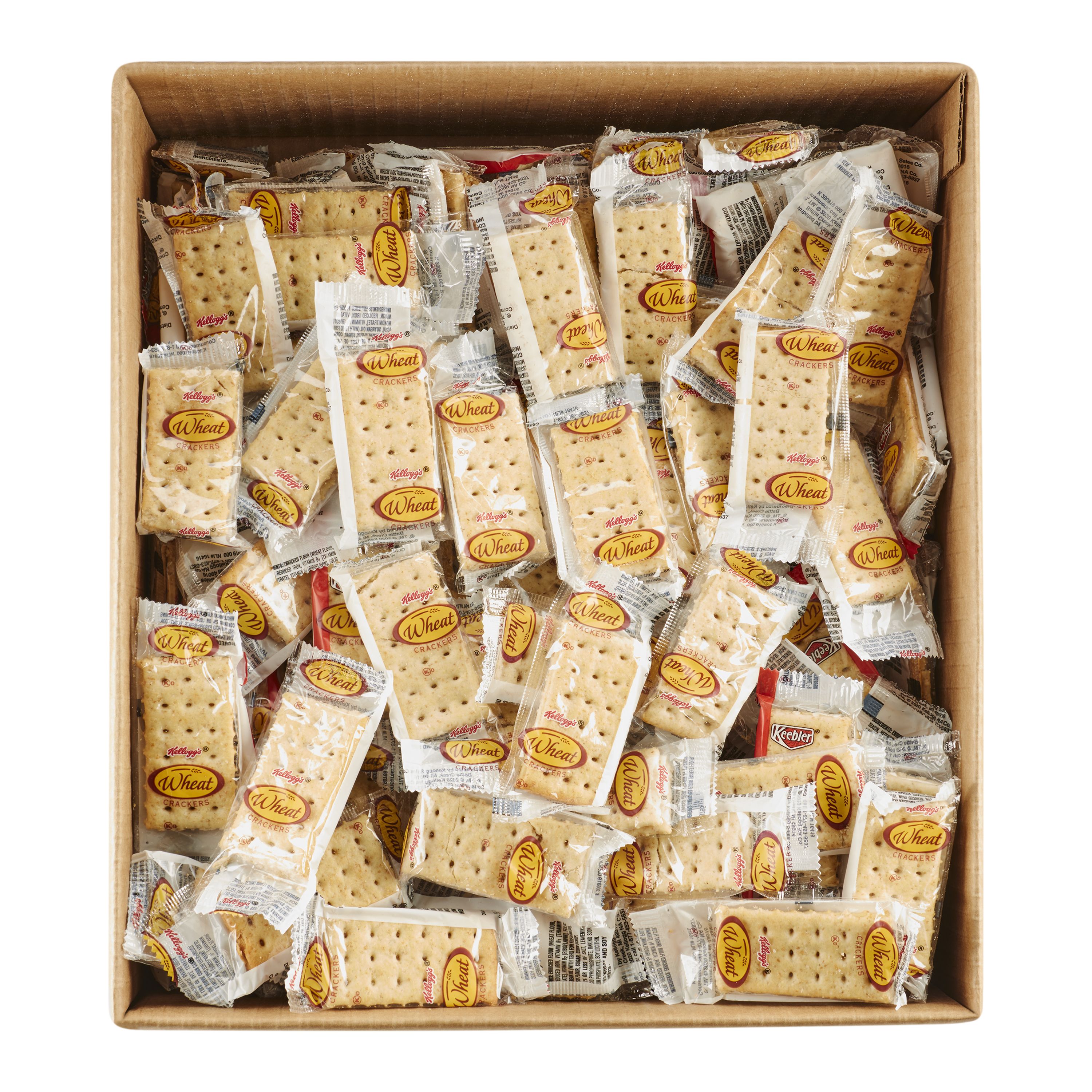 Keebler Processor Private Label Crackers Wheat .59oz 408ct by Keebler - Tier B kids snack