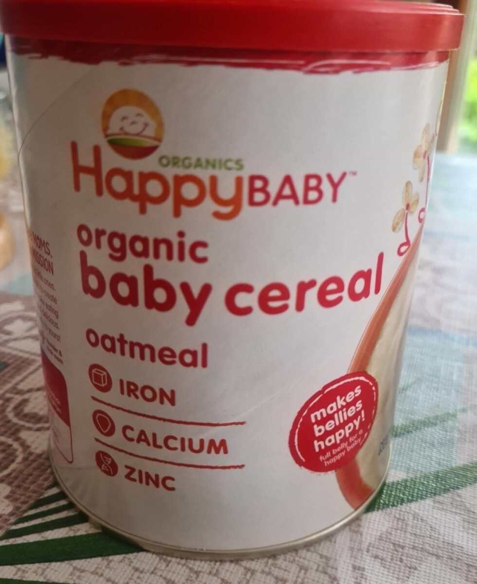 Organic baby cereal by Happy Baby - Tier A kids snack