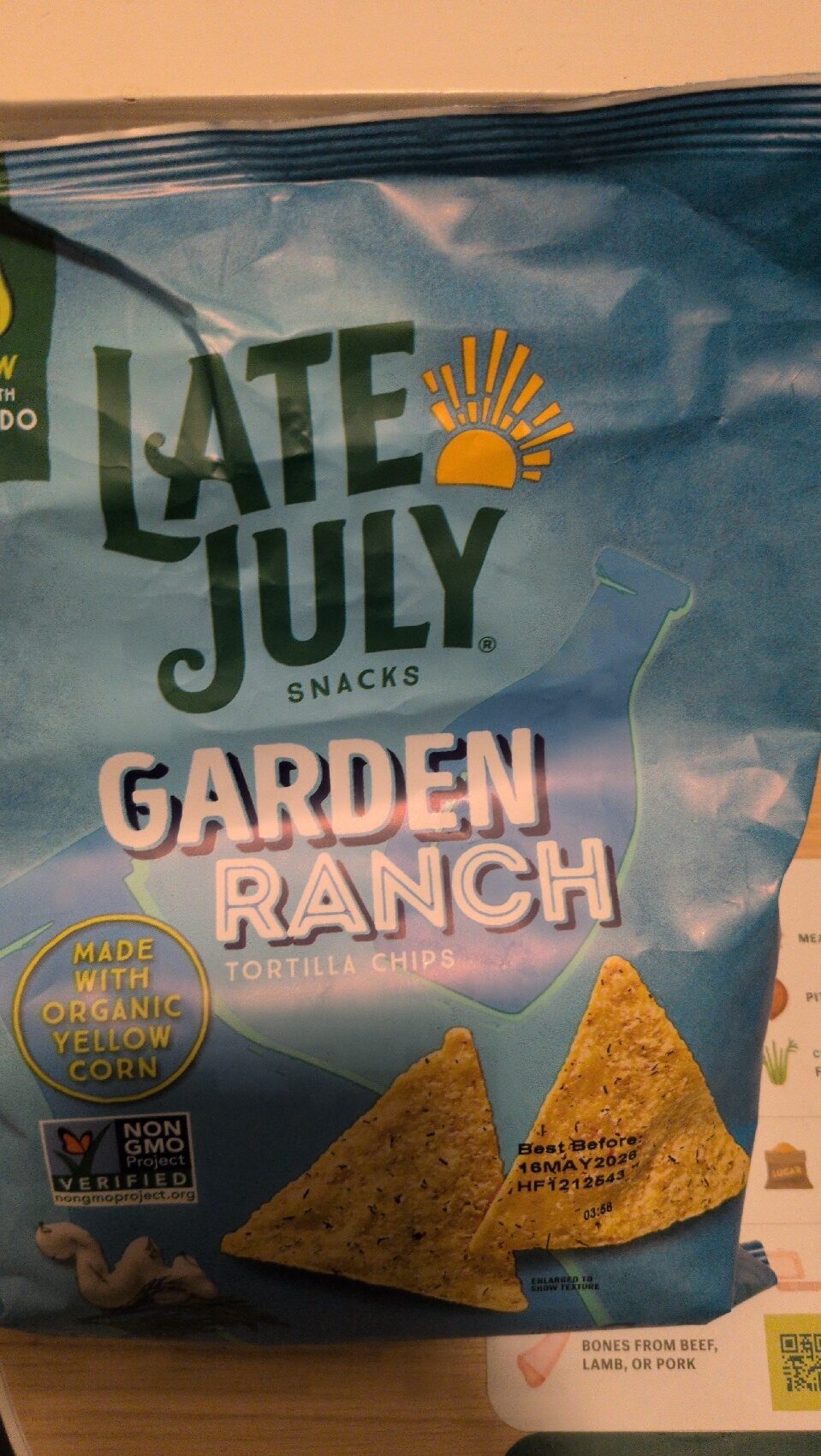 Garden Ranch by Late July - Tier A kids snack