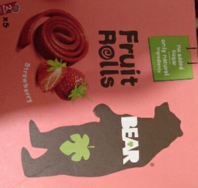 Yoyos Strawberry Multipack 5 x by BEAR - Tier E kids snack