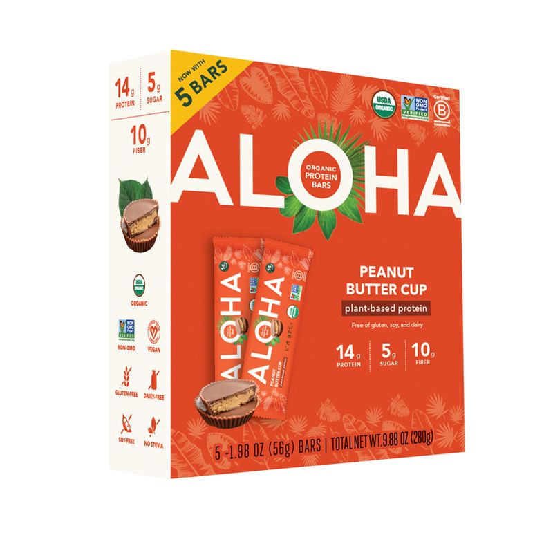 ALOHA Peanut Butter Cup Protein Bars by Aloha - Tier D kids snack