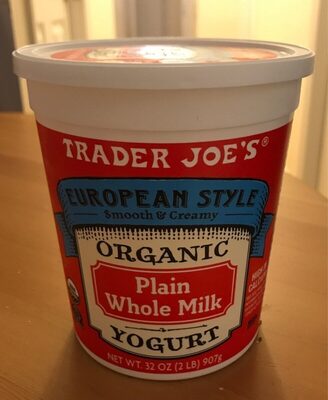 Plain Yogurt by Trader Joe's - Tier B kids snack