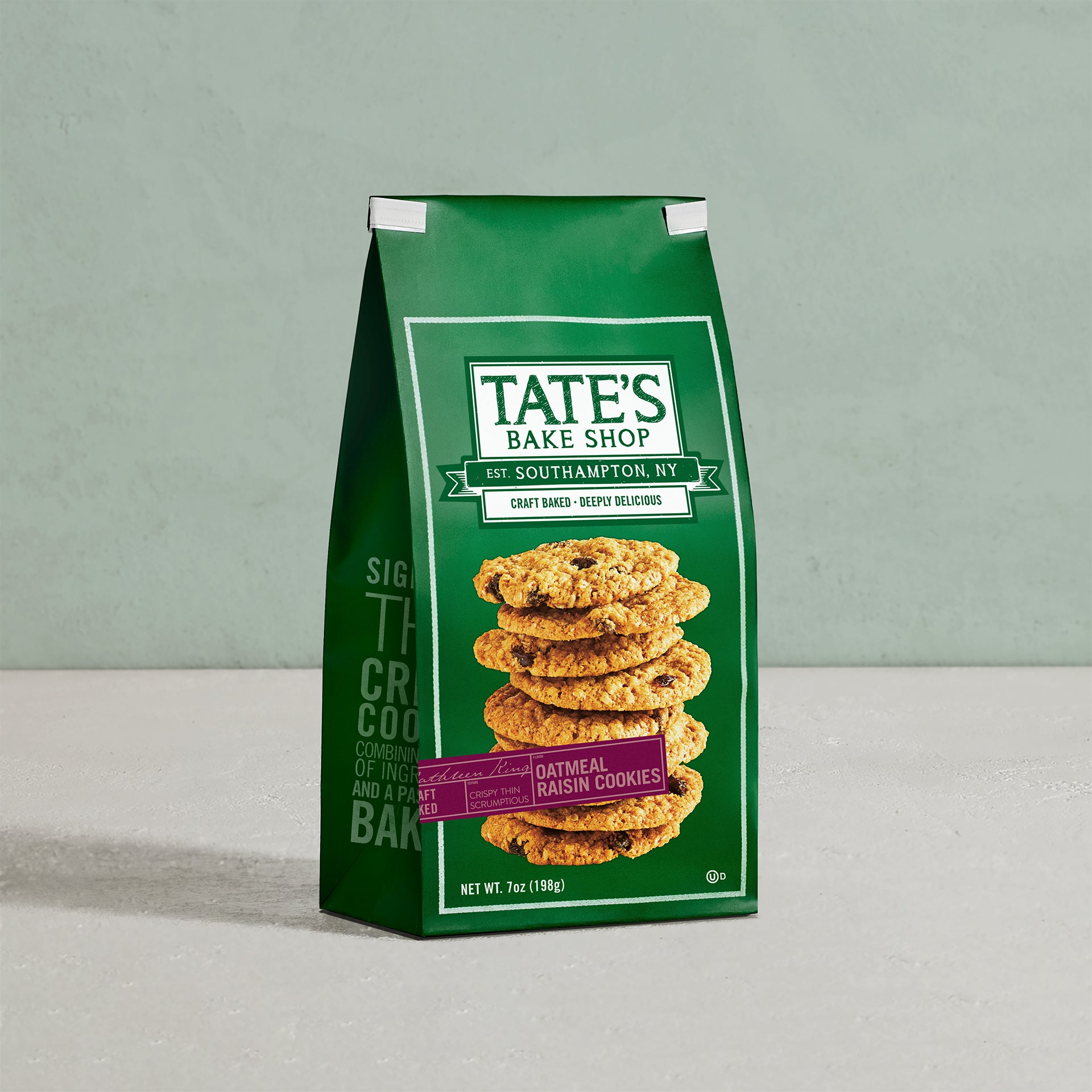 Oatmeal Raisin Cookies by Tate's Bake Shop - Tier E kids snack