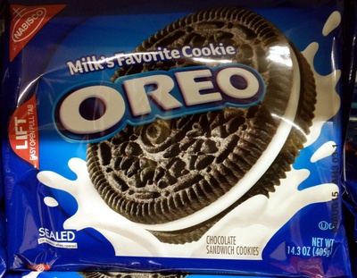 oreo cookies shelf by Nabisco - Tier C kids snack