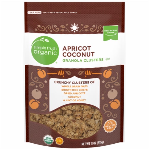 Simple truth, organic granola clusters, apricot coconut by Simple Truth - Tier E kids snack