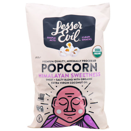 Himalayan Sweetness Popcorn by LesserEvil - Tier C kids snack