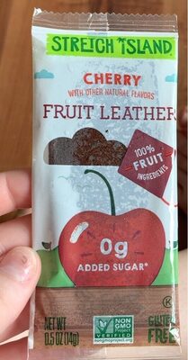 Original Fruit Leathers Cherry by Stretch Island Fruit - Tier E kids snack
