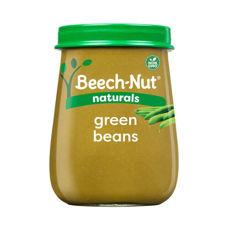 Beech-Nut Non-GMO Naturals Green Beans Baby Food Jar by Beech-Nut - Tier B kids snack