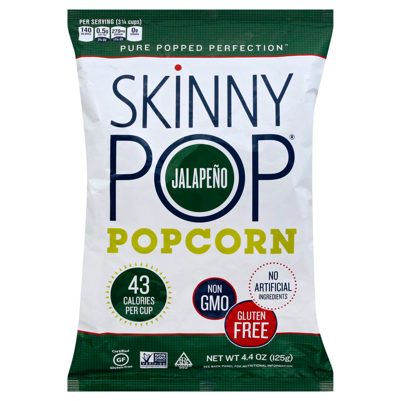 Jalapeno popcorn by SkinnyPop - Tier A kids snack