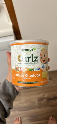 Curlz White Cheddar Flavored by Sprout Organic - Tier E kids snack