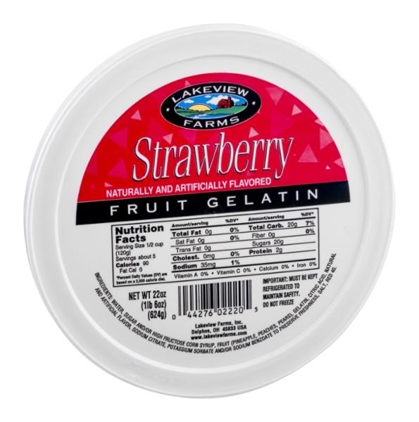 Gelatin Snacks by Lakeview Farms - Tier E kids snack