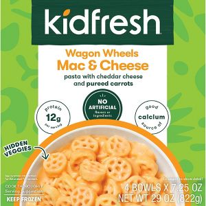 Kidfresh Wagon Wheels Mac & Cheese by Kidfresh - Tier B kids snack