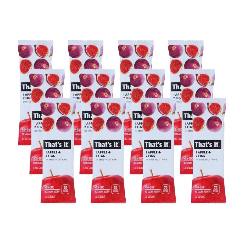 Apple + Fig Fruit Bar by That's It - Tier B kids snack