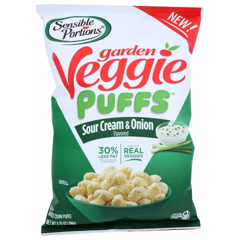 Garden Veggie Puffs by Sensible Portions - Tier C kids snack