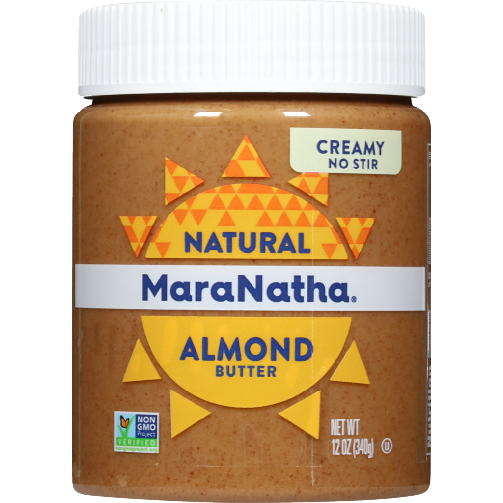 Creamy Almond Butter by MaraNatha - Tier C kids snack