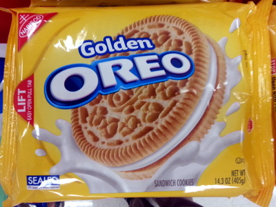 Nabisco oreo cookies golden 1x14.3 oz by Nabisco - Tier E kids snack