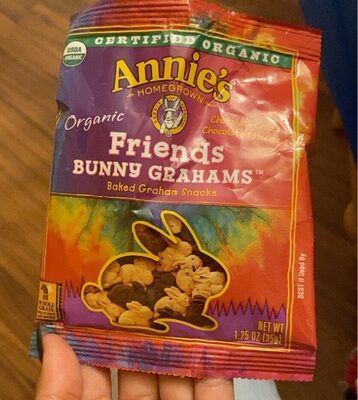 Annie'S Organic Friends Bunny Grahams by Annie's Homegrown - Tier E kids snack