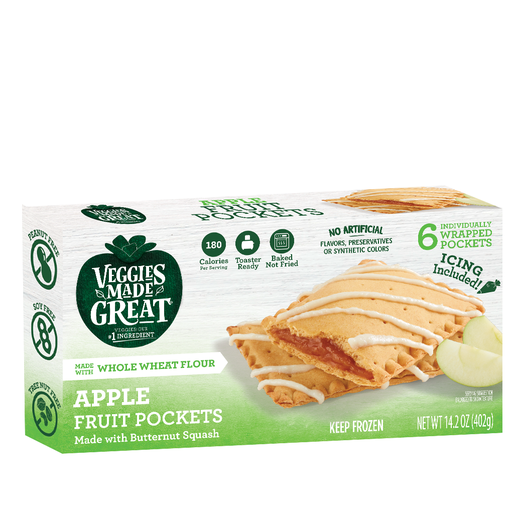 Apple Fruit Pockets by Veggies Made Great - Tier E kids snack