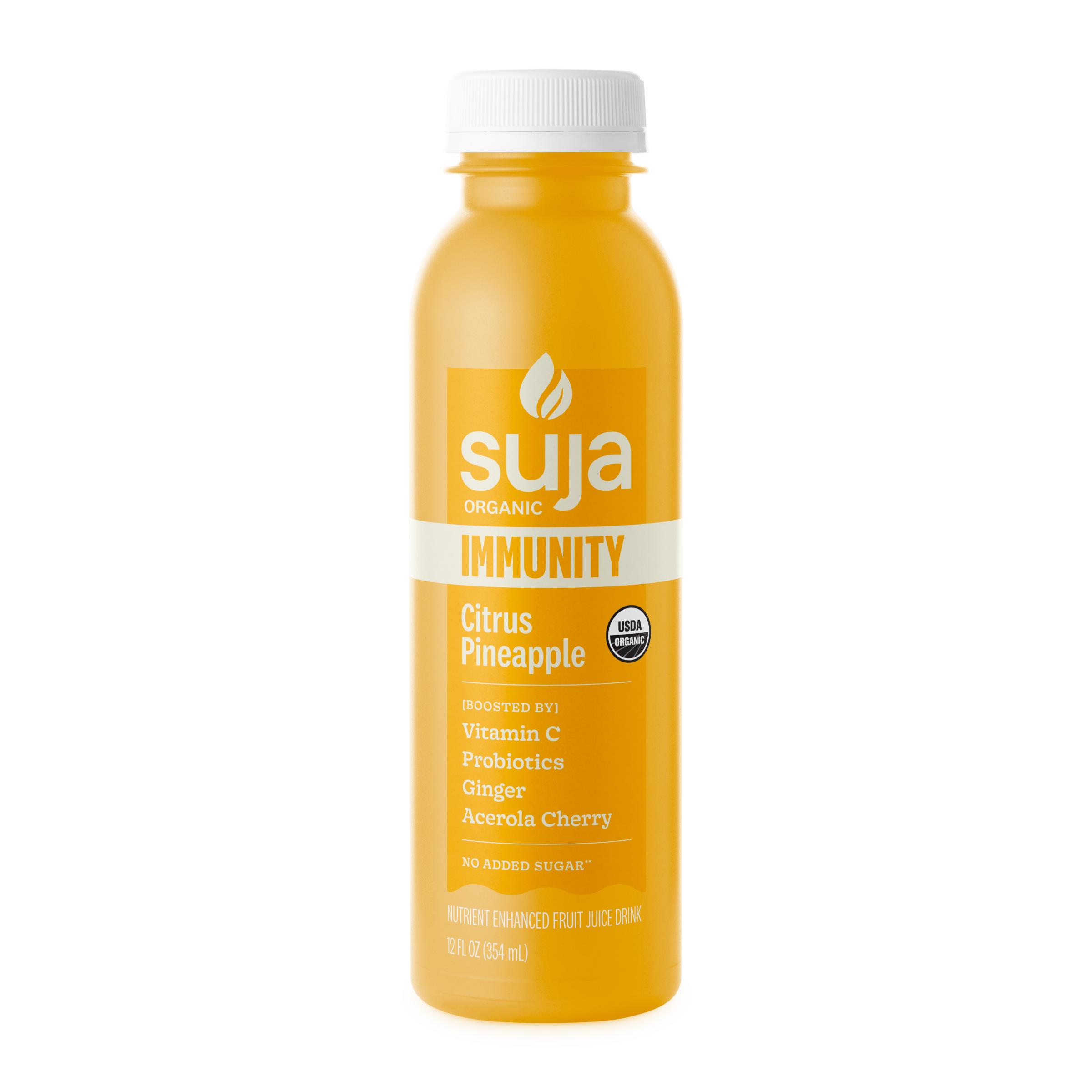 Suja Organic Immunity Citrus Pineapple (Probiotic Cold-Pressed Juice, Boosted) by Suja Organic - Tier B kids snack