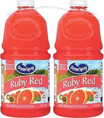 Ruby Red Grapefruit Juice Drink by Apple & Eve - Tier E kids snack