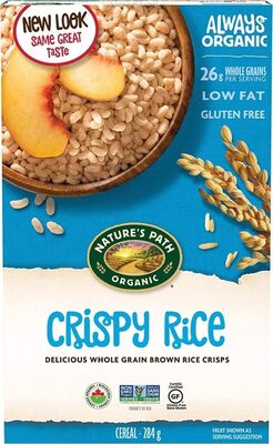 Crispy Rice Cereal by Nature's Path - Tier C kids snack