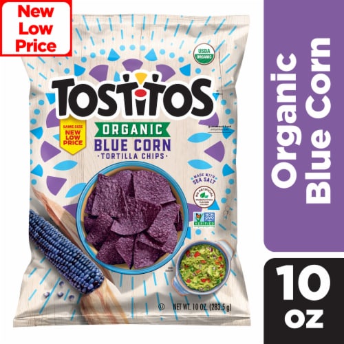 Tortilla Chips, Blue Corn, Blue Corn by Tostitos - Tier A kids snack