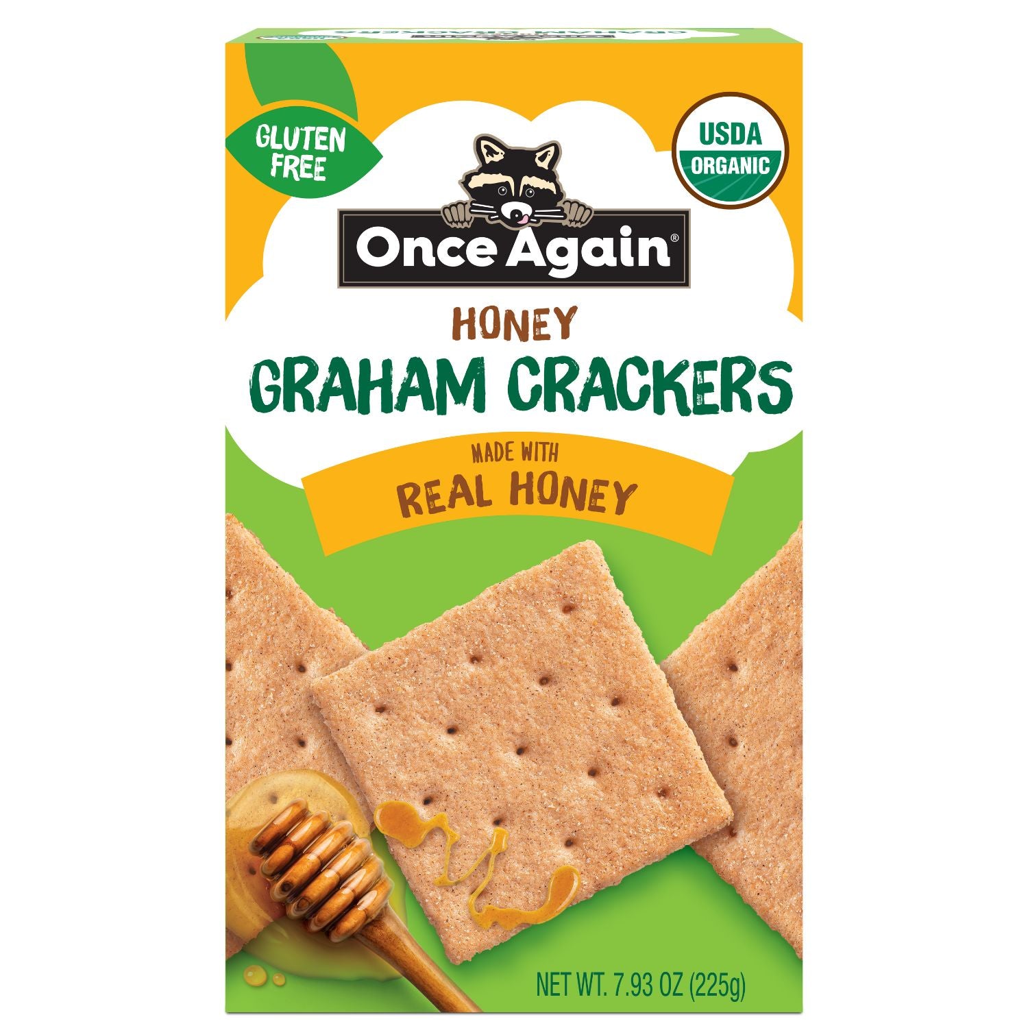 Honey Graham Crackers by Once Again - Tier E kids snack