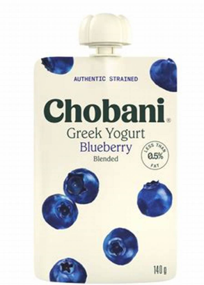 Chobani Kids Strawberry Greek Yogurt Pouch by Chobani Kids - Tier E kids snack