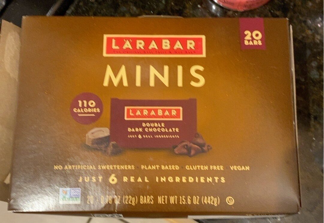Minis - Double Dark Chocolate by Larabar - Tier C kids snack