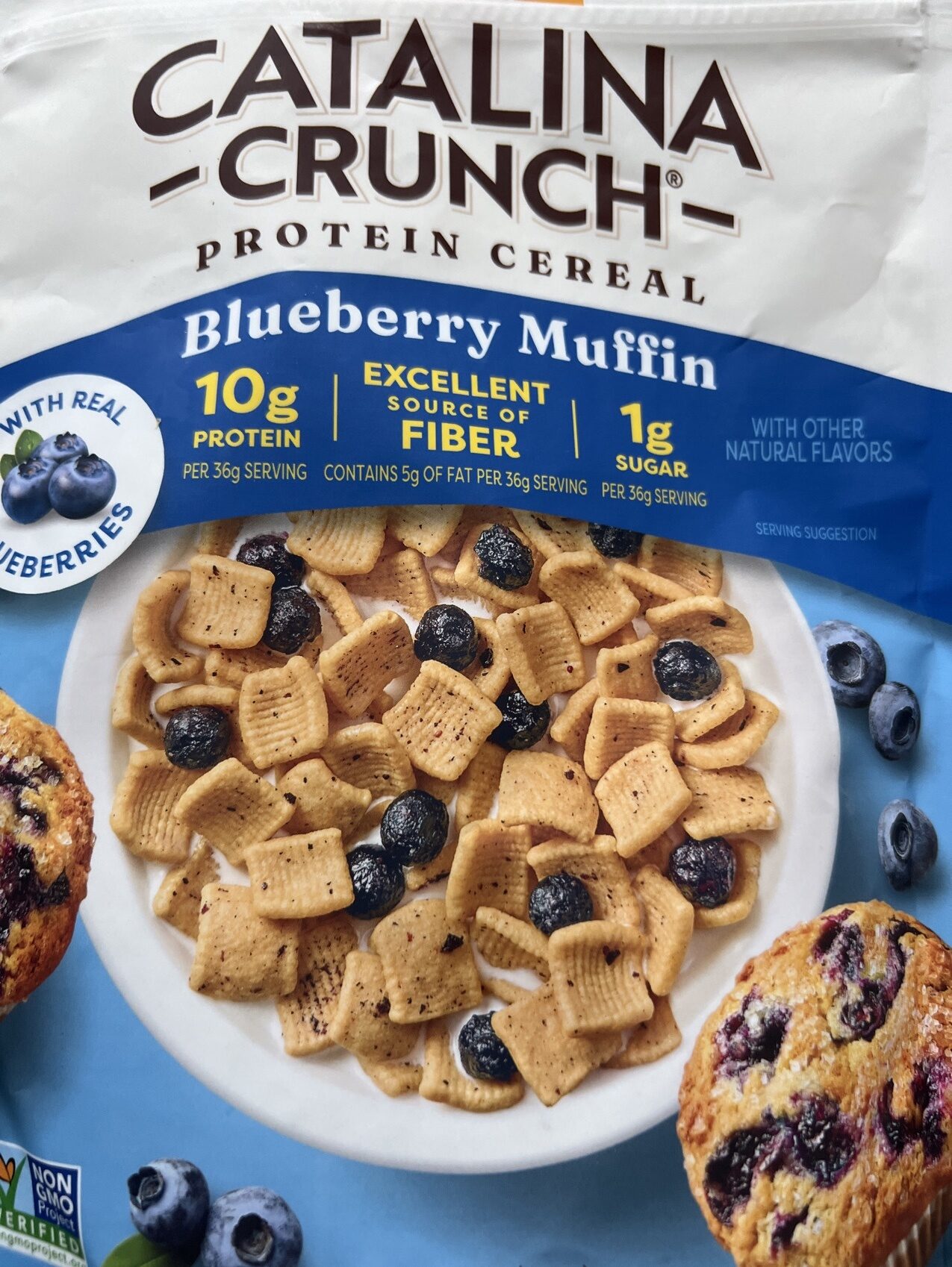 Blueberry Muffin by Catalina Crunch - Tier B kids snack