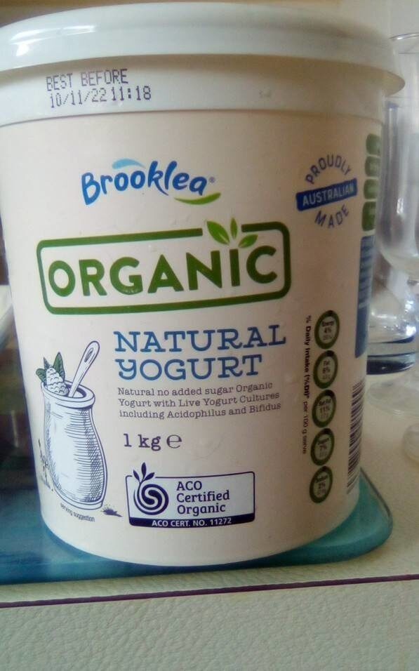 Natural Yogurt by Brooklea - Tier B kids snack