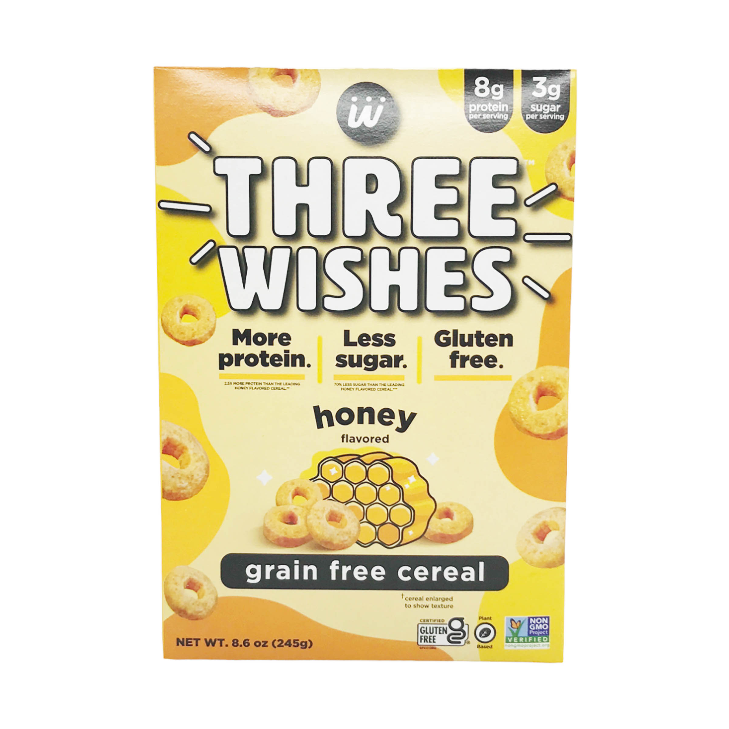 Three Wishes Grain-Free Honey Cereal by Three wishes