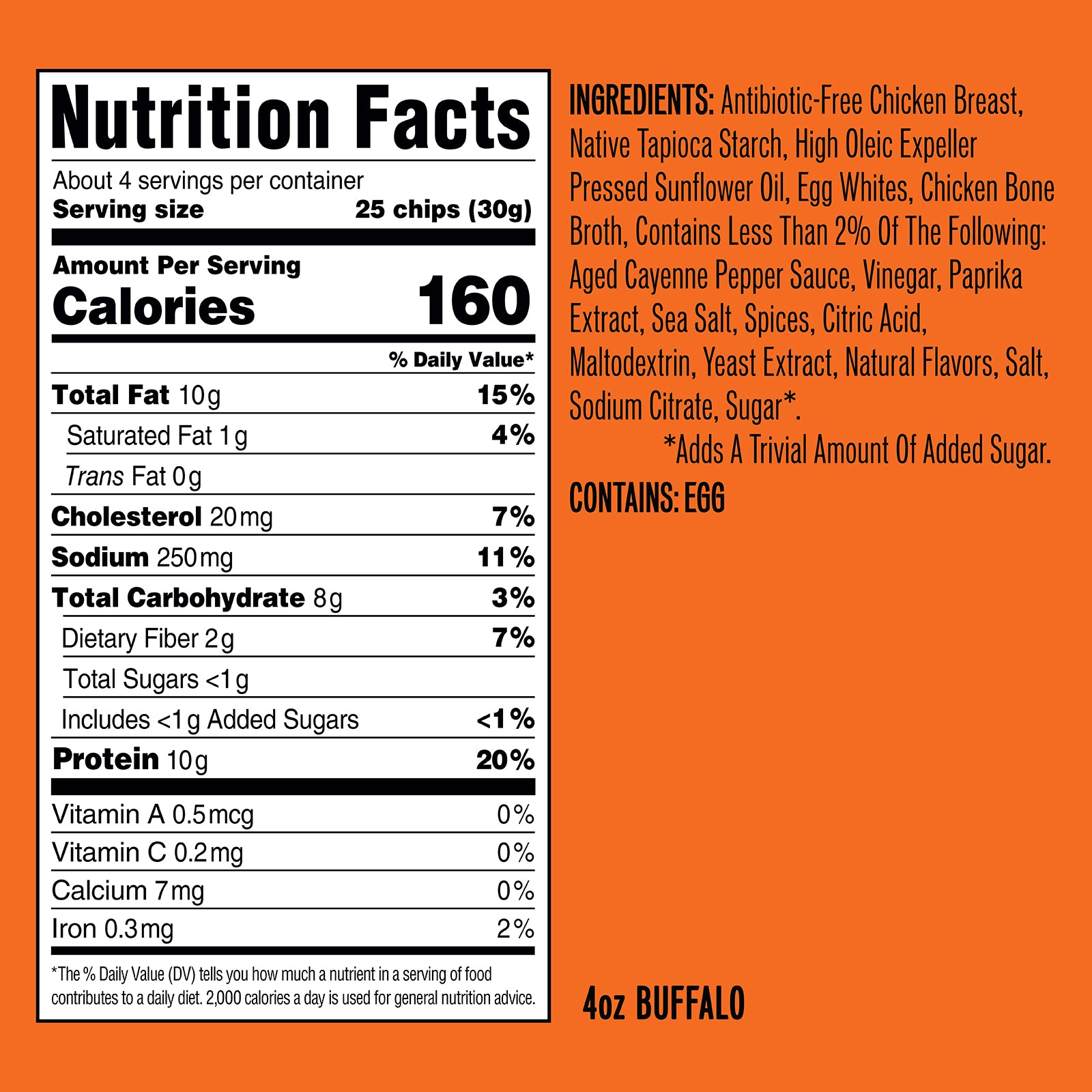 Wilde Protein Chips - Buffalo Style by Wilde Brands - Tier C kids snack