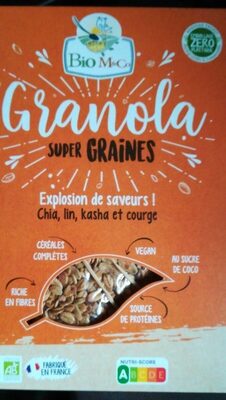 Granola super graines by Bio M&Co - Tier C kids snack