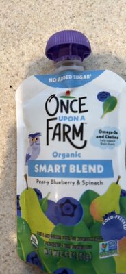 SMART BLEND Pear-y Blueberry & Spinach by Once Upon a Farm