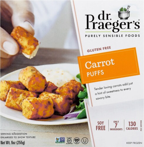 Carrot Puffs by Dr. Praeger's - Tier D kids snack