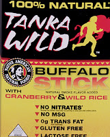 Wild Rice Bar Buffalo & Wild Rice by Tanka - Tier D kids snack
