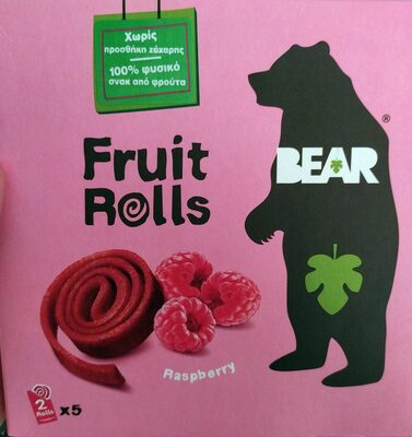 Yoyos Raspberry Multipack 5 x by BEAR - Tier E kids snack
